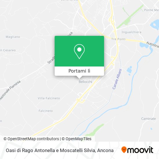 Mappa Oasi di Rago Antonella e Moscatelli Silvia