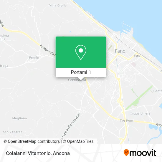 Mappa Colaianni Vitantonio