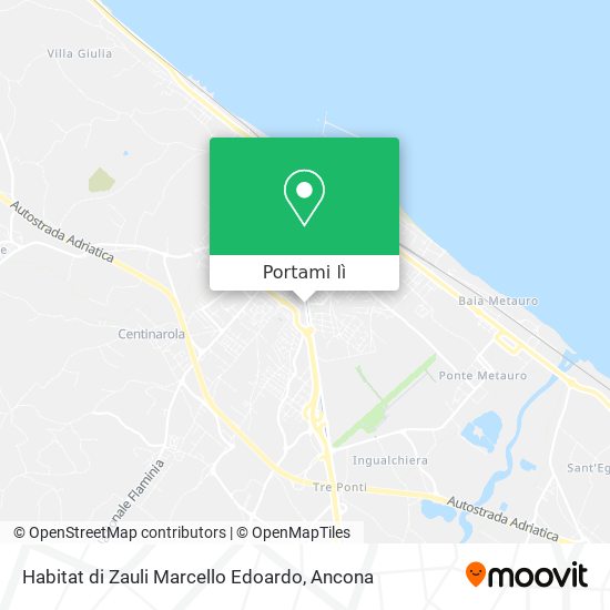 Mappa Habitat di Zauli Marcello Edoardo