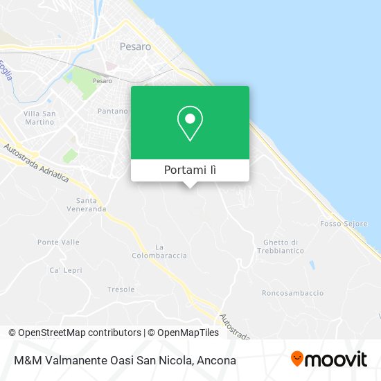 Mappa M&M Valmanente Oasi San Nicola