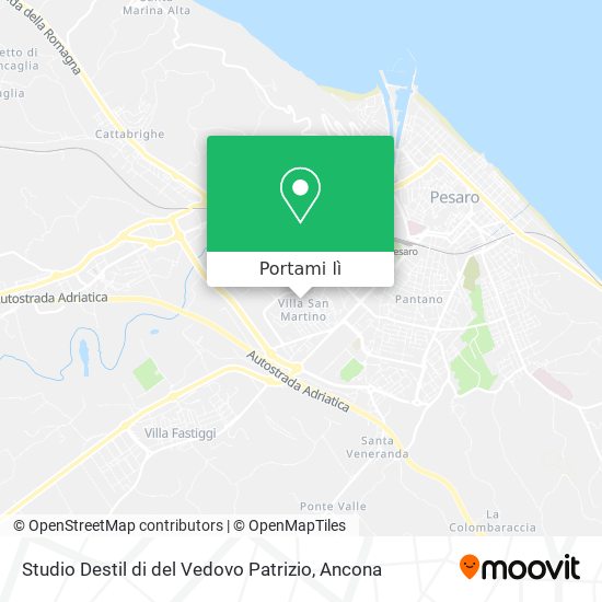 Mappa Studio Destil di del Vedovo Patrizio