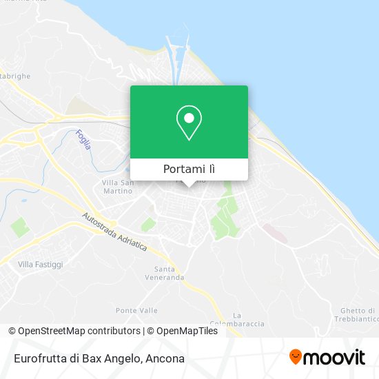 Mappa Eurofrutta di Bax Angelo