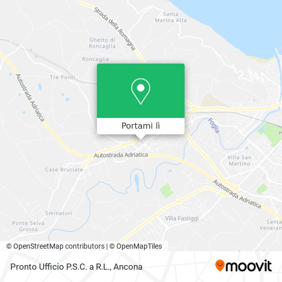 Mappa Pronto Ufficio P.S.C. a R.L.
