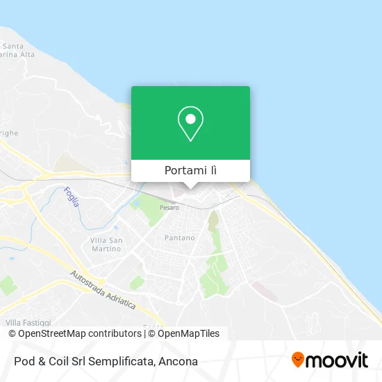 Mappa Pod & Coil Srl Semplificata