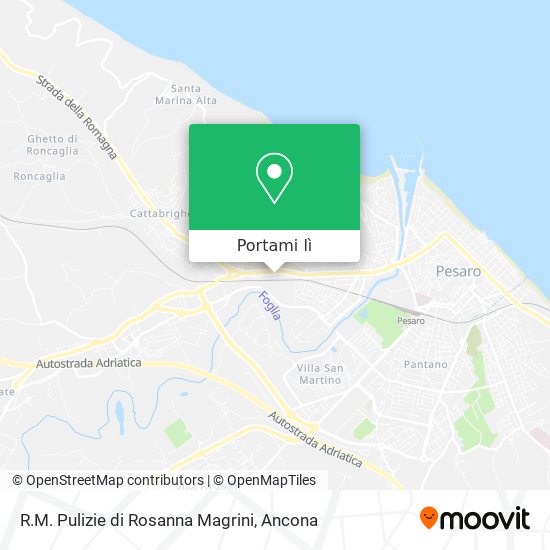 Mappa R.M. Pulizie di Rosanna Magrini