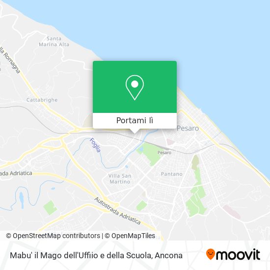 Mappa Mabu' il Mago dell'Uffiio e della Scuola