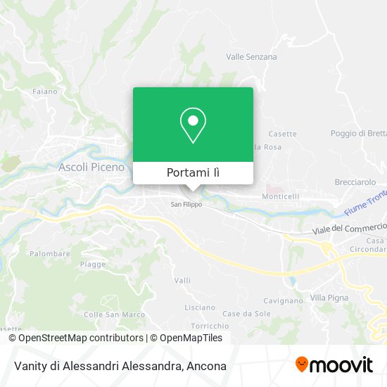 Mappa Vanity di Alessandri Alessandra