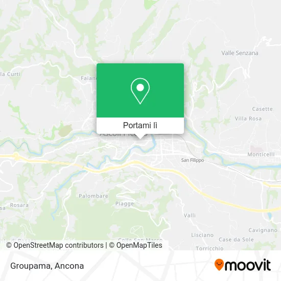 Mappa Groupama