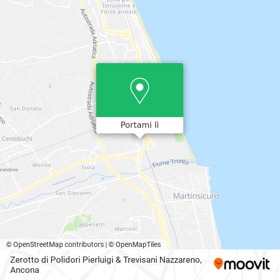 Mappa Zerotto di Polidori Pierluigi & Trevisani Nazzareno