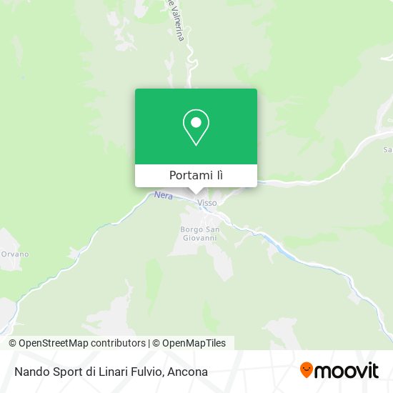Mappa Nando Sport di Linari Fulvio