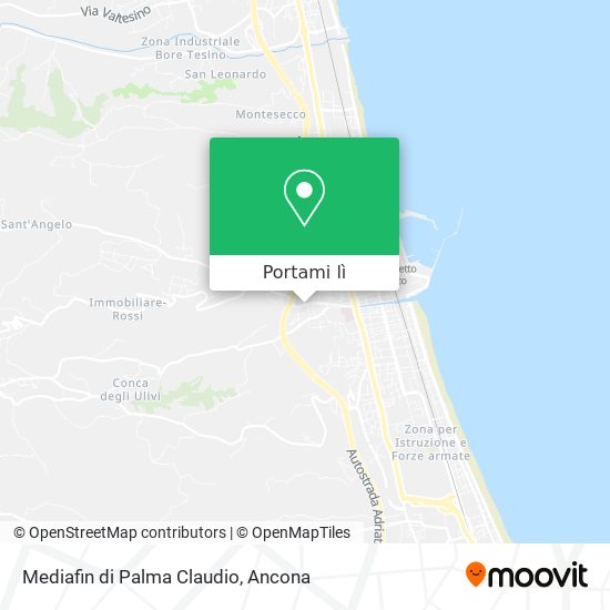 Mappa Mediafin di Palma Claudio