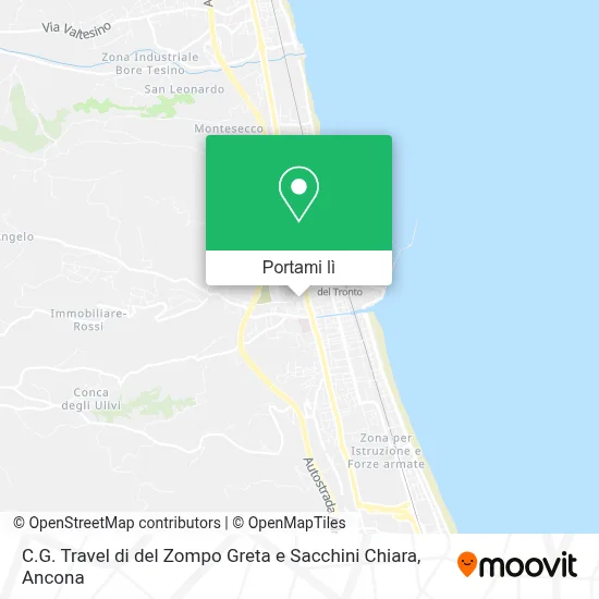 Mappa C.G. Travel di del Zompo Greta e Sacchini Chiara