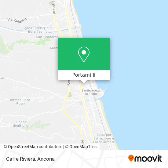 Mappa Caffe Riviera