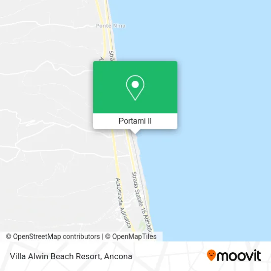 Mappa Villa Alwin Beach Resort