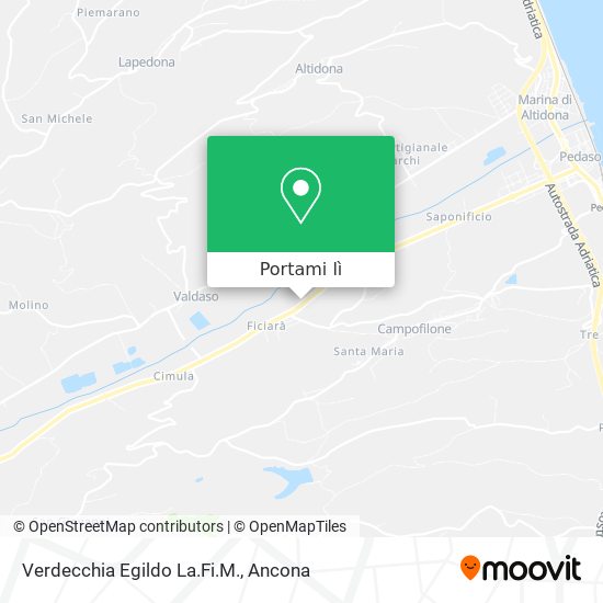 Mappa Verdecchia Egildo La.Fi.M.