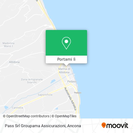 Mappa Pass Srl Groupama Assicurazioni