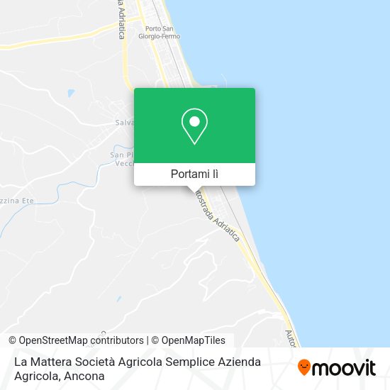 Mappa La Mattera Società Agricola Semplice Azienda Agricola