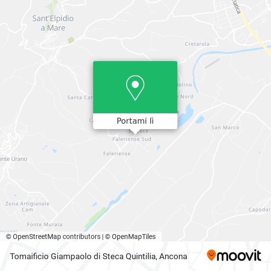 Mappa Tomaificio Giampaolo di Steca Quintilia
