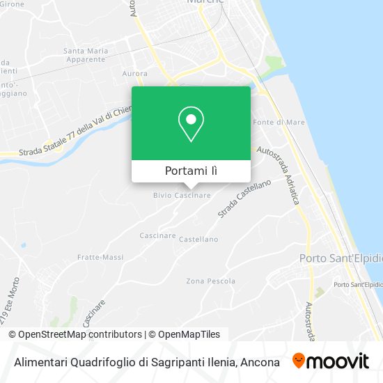 Mappa Alimentari Quadrifoglio di Sagripanti Ilenia