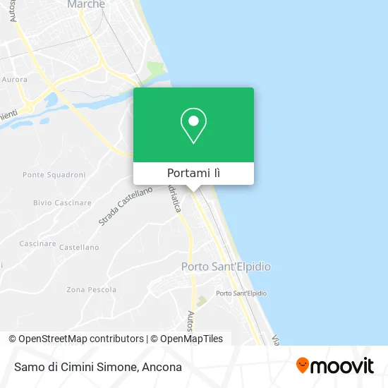 Mappa Samo di Cimini Simone