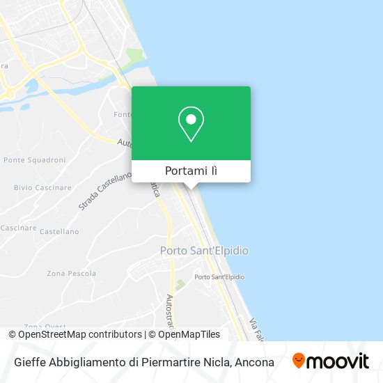 Mappa Gieffe Abbigliamento di Piermartire Nicla