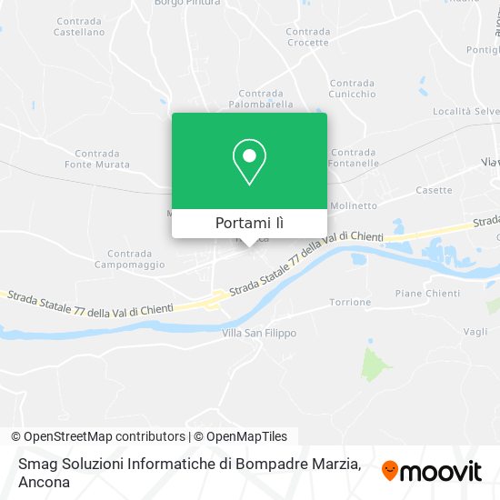 Mappa Smag Soluzioni Informatiche di Bompadre Marzia