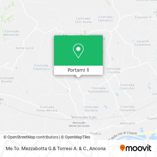 Mappa Me.To. Mezzabotta G.& Torresi A. & C.