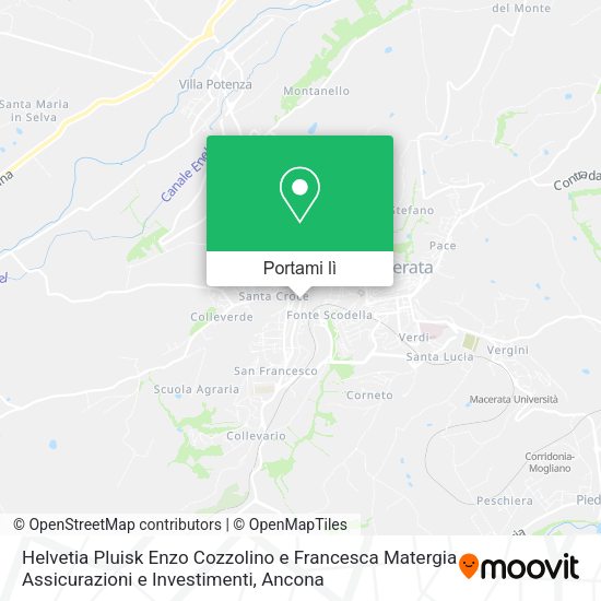 Mappa Helvetia Pluisk Enzo Cozzolino e Francesca Matergia Assicurazioni e Investimenti