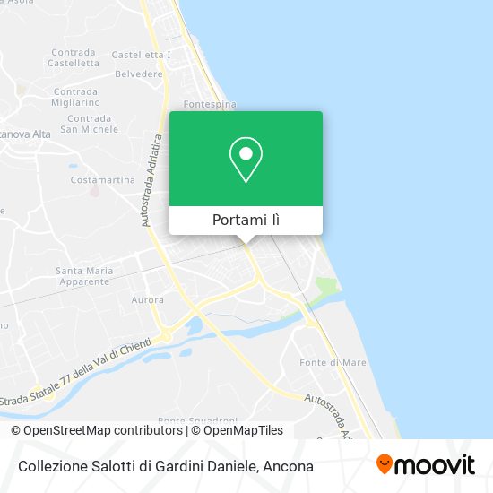 Mappa Collezione Salotti di Gardini Daniele