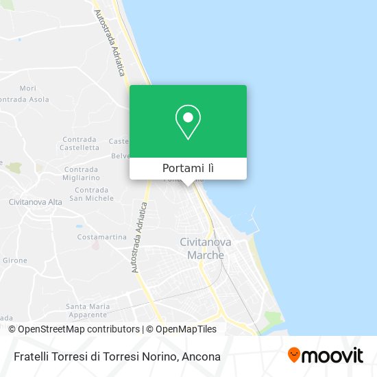 Mappa Fratelli Torresi di Torresi Norino