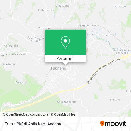 Mappa Frutta Piu' di Anila Keci