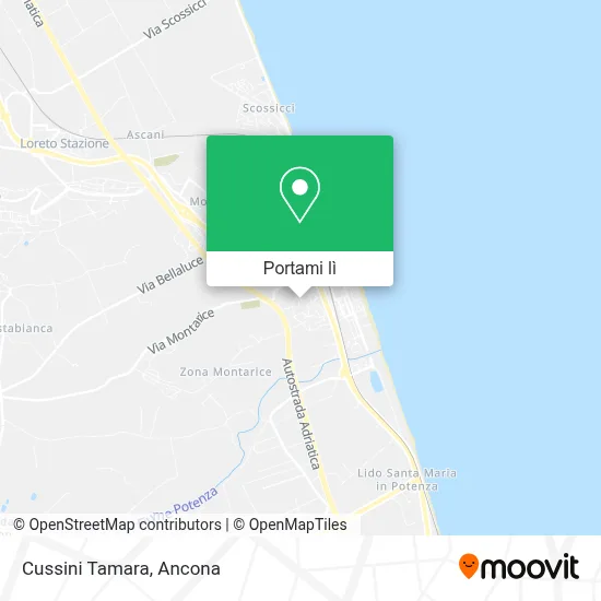 Mappa Cussini Tamara