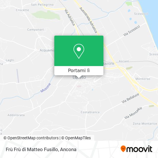 Mappa Frù Frù di Matteo Fusillo
