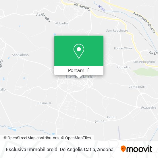 Mappa Esclusiva Immobiliare di De Angelis Catia