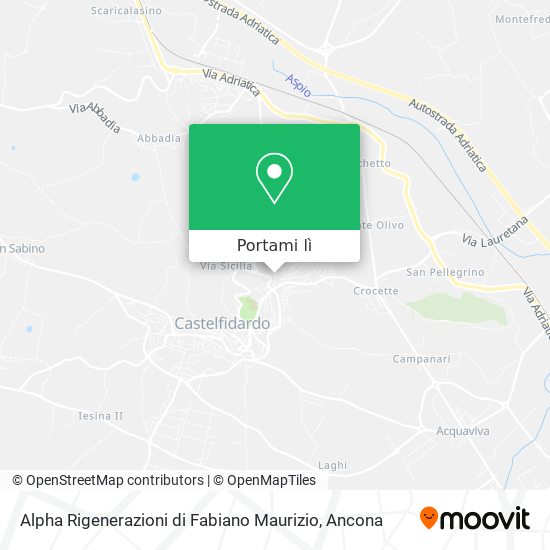 Mappa Alpha Rigenerazioni di Fabiano Maurizio