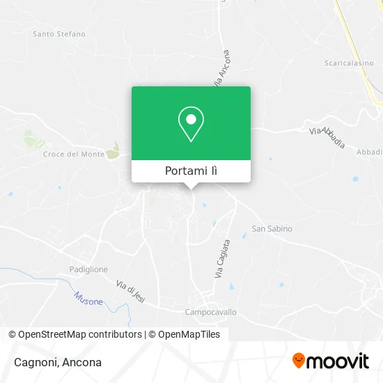 Mappa Cagnoni