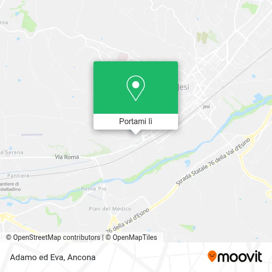 Mappa Adamo ed Eva