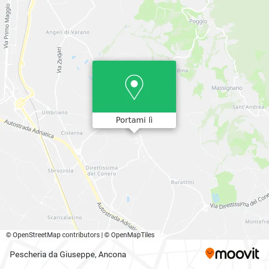 Mappa Pescheria da Giuseppe