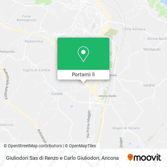Mappa Giuliodori Sas di Renzo e Carlo Giuliodori