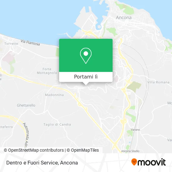 Mappa Dentro e Fuori Service