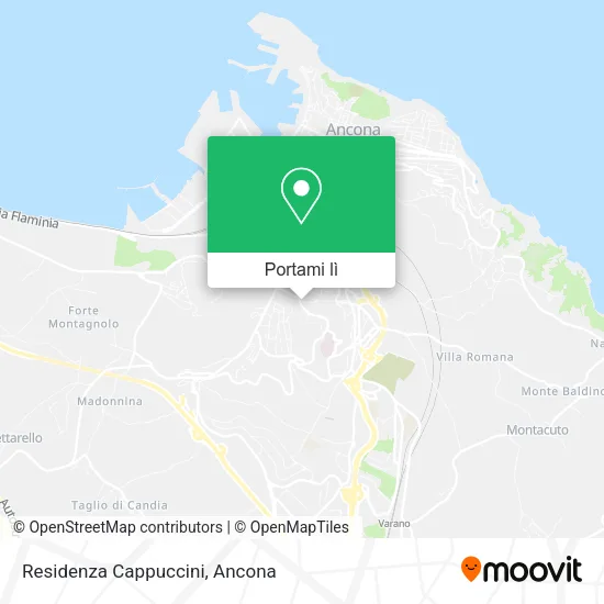 Mappa Residenza Cappuccini