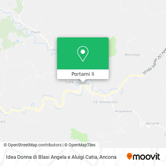 Mappa Idea Donna di Blasi Angela e Aluigi Catia