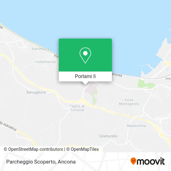 Mappa Parcheggio Scoperto