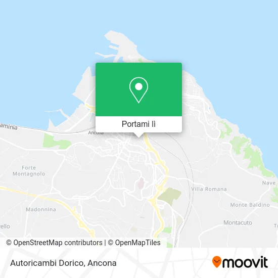 Mappa Autoricambi Dorico