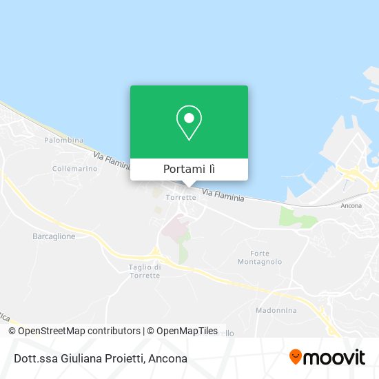 Mappa Dott.ssa Giuliana Proietti