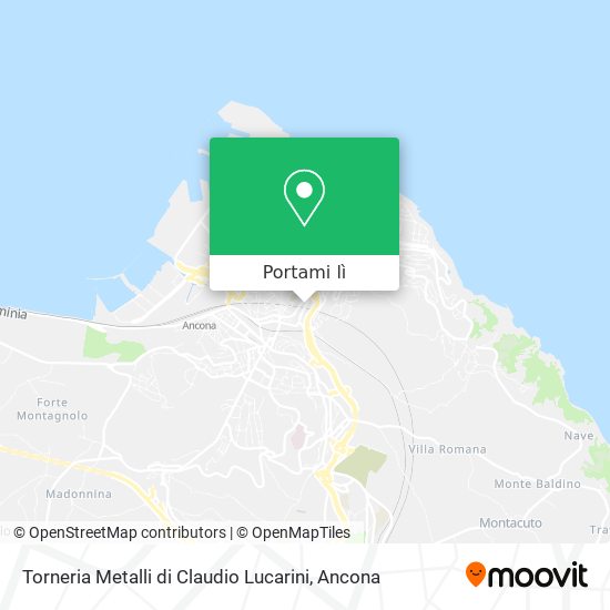 Mappa Torneria Metalli di Claudio Lucarini