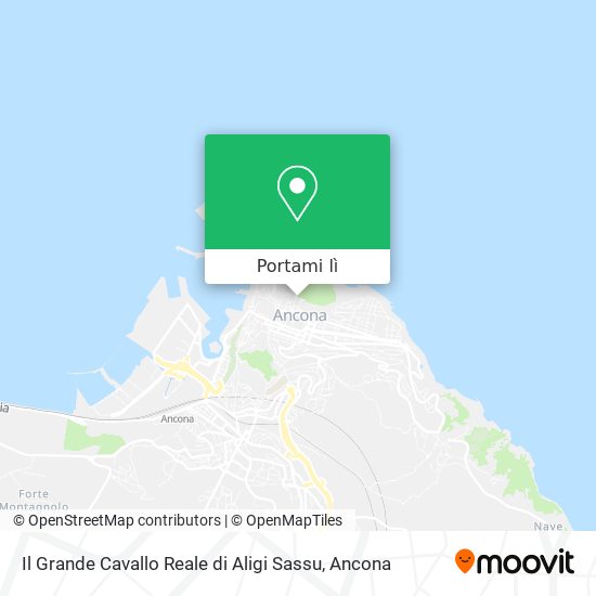 Mappa Il Grande Cavallo Reale di Aligi Sassu