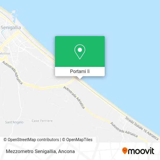 Mappa Mezzometro Senigallia