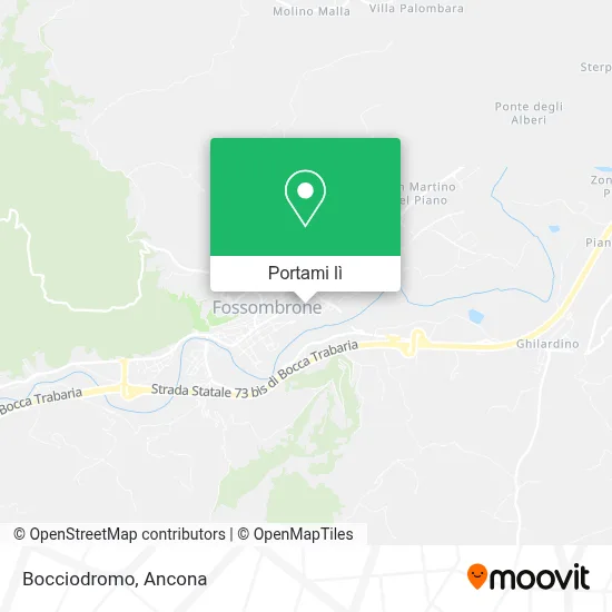 Mappa Bocciodromo