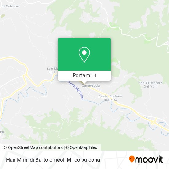 Mappa Hair Mimi di Bartolomeoli Mirco